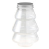 Leere Flasche in Form eines Weihnachtsbaums 500 ml
