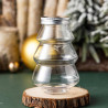 Leere Flasche in Form eines Weihnachtsbaums 500 ml