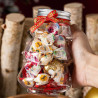Leere Flasche in Form eines Weihnachtsbaums 500 ml
