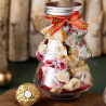 Leere Flasche in Form eines Weihnachtsbaums 500 ml