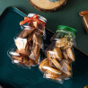 Leere Flasche in Form eines Weihnachtsbaums 500 ml