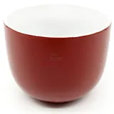 Jumbo Tasse aus roter Keramik mit Brezel aus dem Elsass
