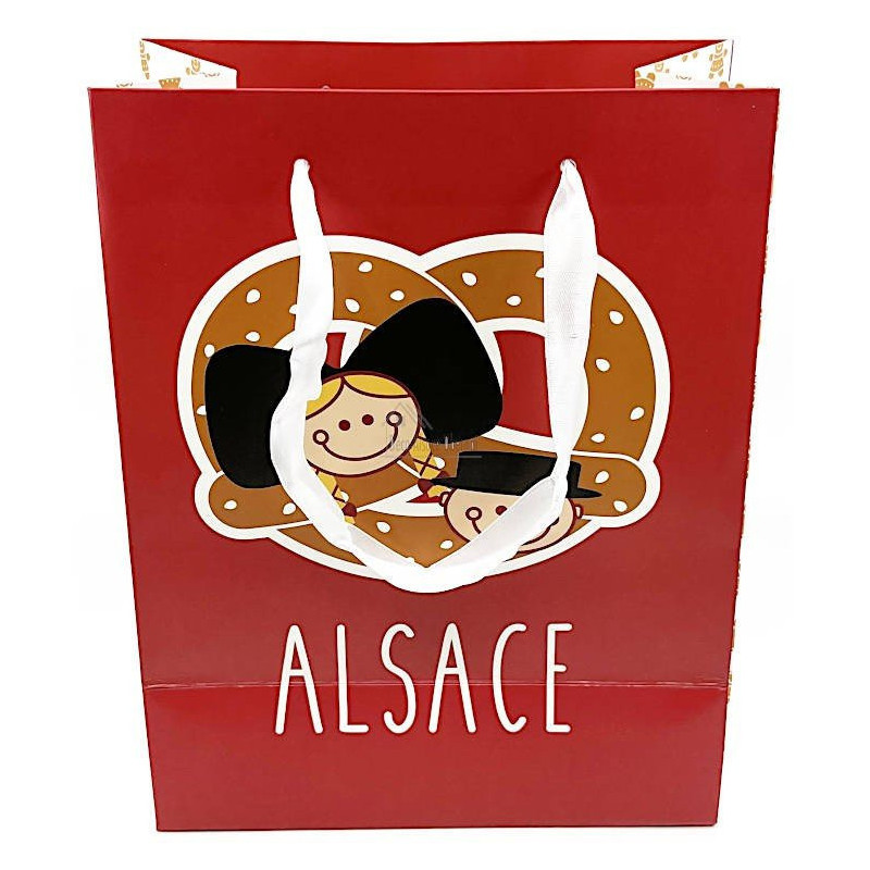 Alsace Pretzel Gift Bag size S