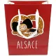 Sac Cadeau décor Alsace Bretzel taille S