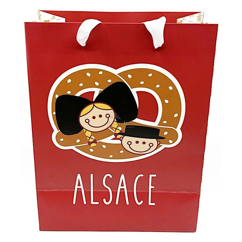 Alsace Pretzel Gift Bag size S