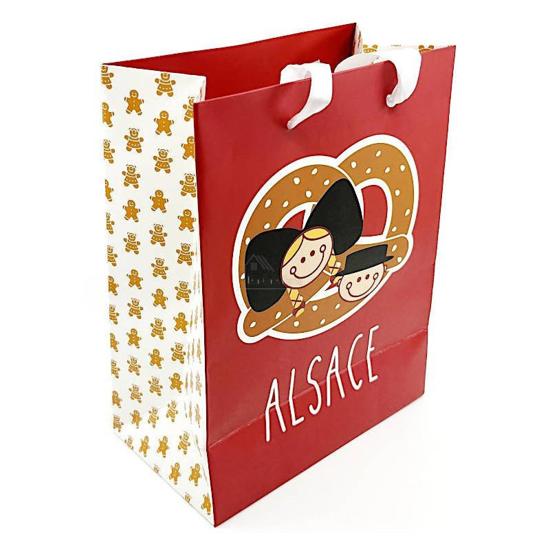 Alsace Pretzel Gift Bag size S