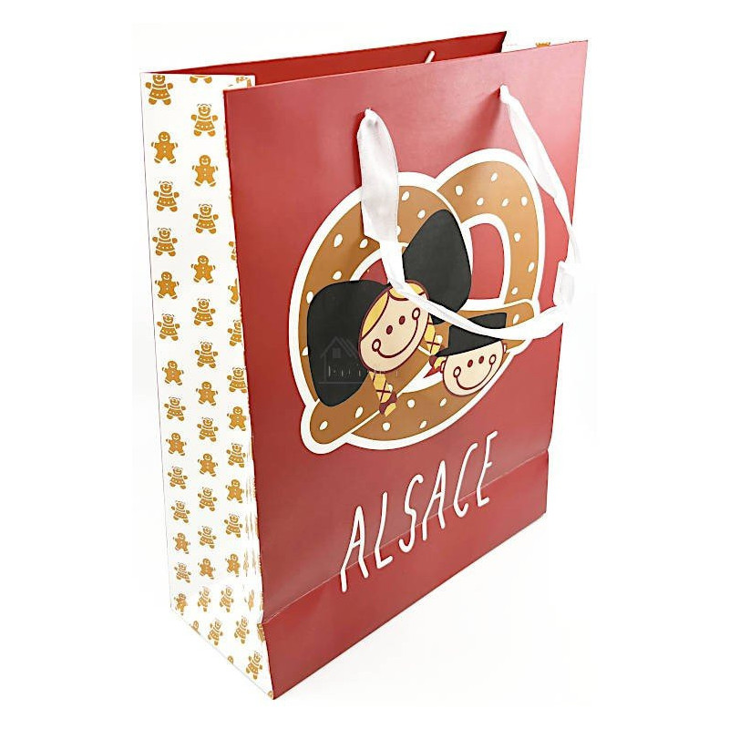 Alsace Pretzel Gift Bag size M