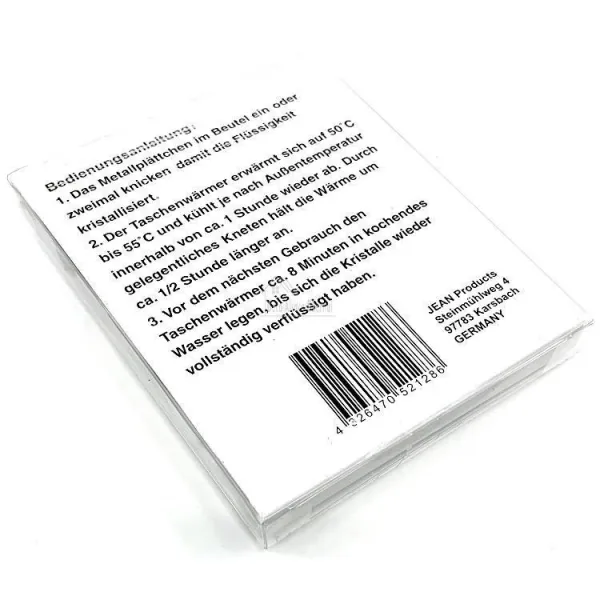 Taschenwärmer mit Schneemann Dekor