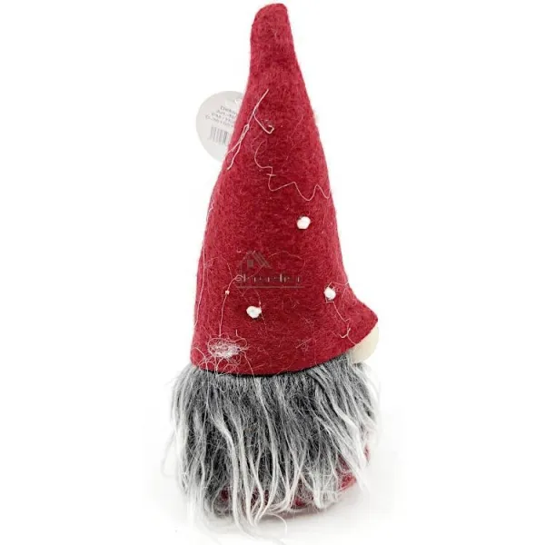 Red Gnome with White Dot Hat 15 cm