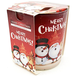 Bougie de Noël parfumée Merry Christmas