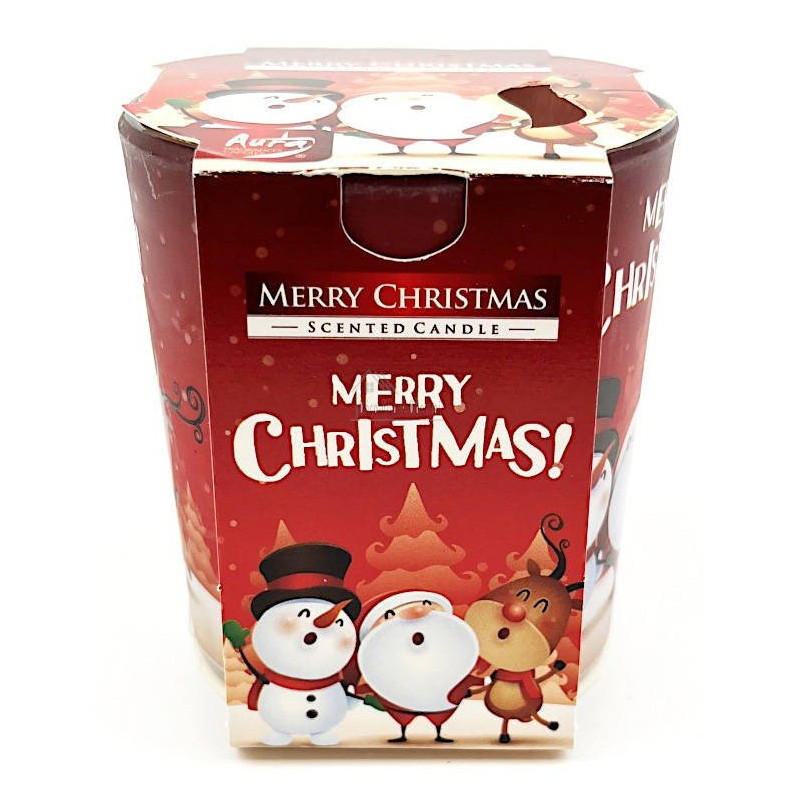 Bougie de Noël parfumée Merry Christmas