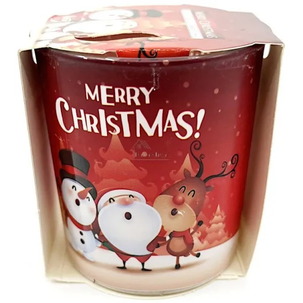 Merry Christmas scented candle