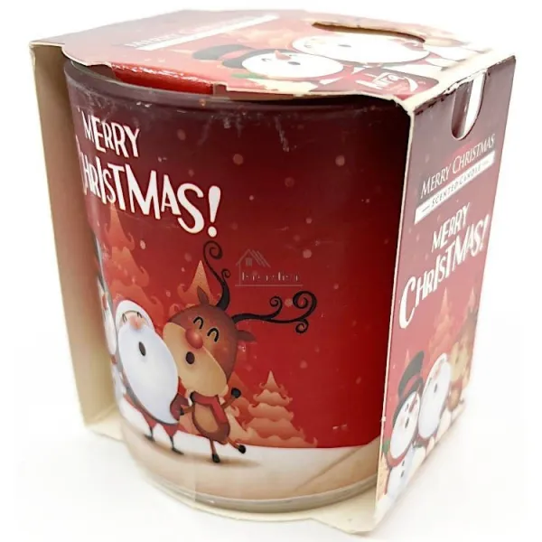 Merry Christmas scented candle