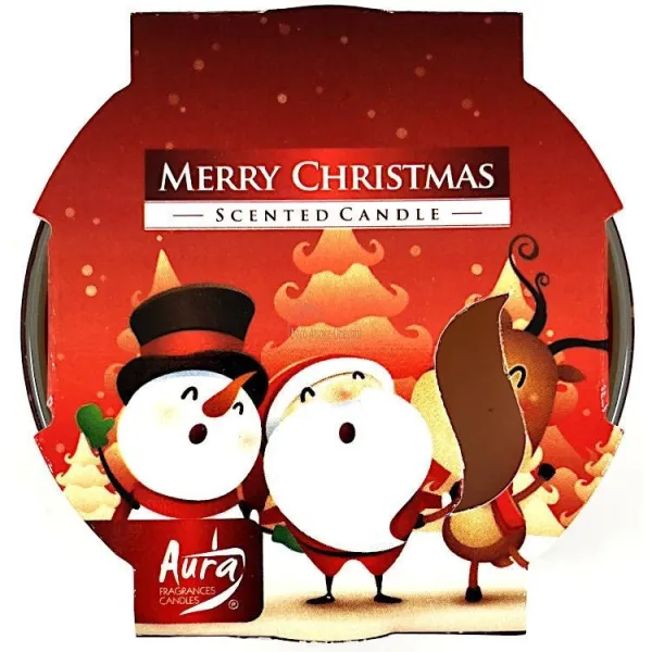 Merry Christmas scented candle