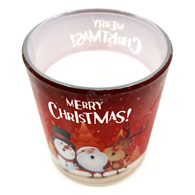 Merry Christmas scented candle