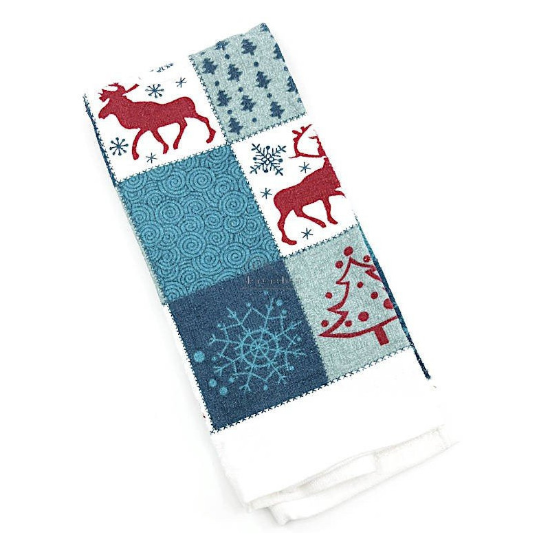 Essuie-Mains décors Noël 68 cm x 38 cm