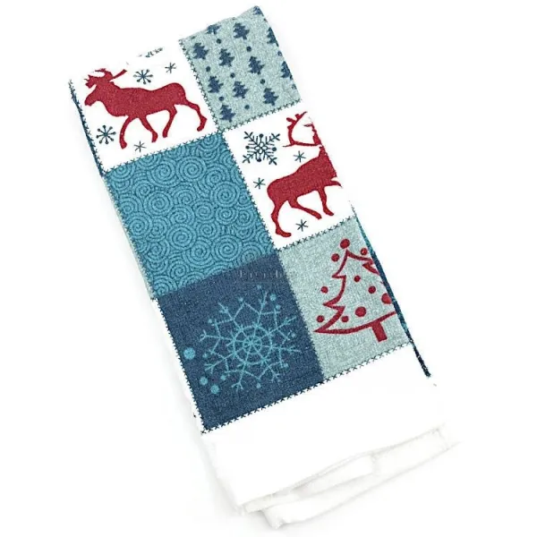 Essuie-Mains décors Noël 68 cm x 38 cm