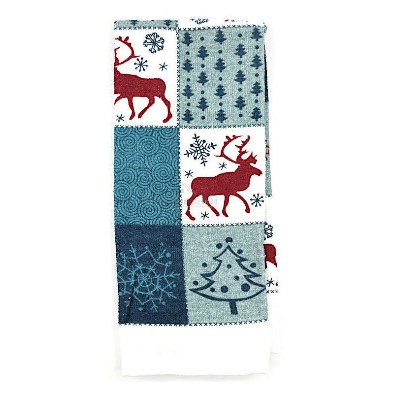Essuie-Mains décors Noël 68 cm x 38 cm