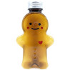 Gingerbread Man Empty Amber Bottle 500 ml