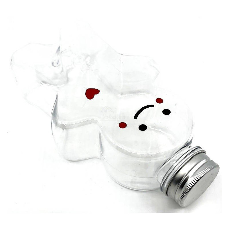 Bouteille vide forme Bonhomme en Pain d'Epices 500 ml