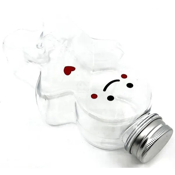 Leere Flasche in Form eines Lebkuchenmännchens 500 ml