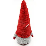 Big grey Gnome him with red hat 38 cm