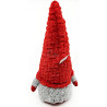 Big grey Gnome him with red hat 38 cm