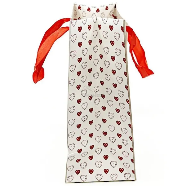 Geschenktüte Haus und elsässische Störche Größe S