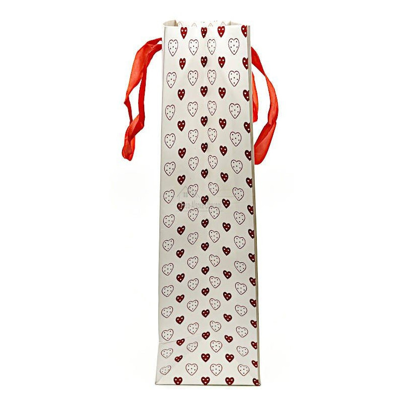 Sac Cadeau décor Maison et Cigognes d'Alsace taille M