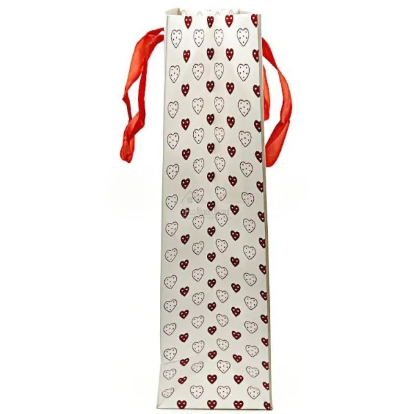 Sac Cadeau décor Maison et Cigognes d'Alsace taille M