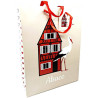 Alsatian Stork and House Gift Bag size L