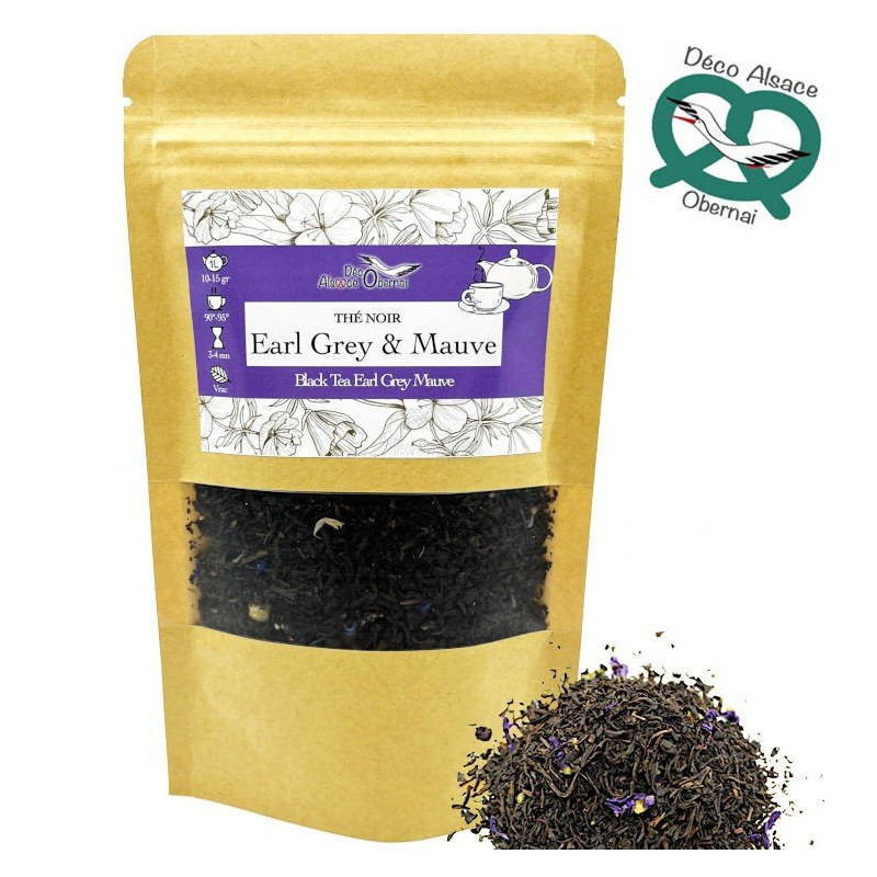 Thé Noir Earl Grey Fleurs de Mauve