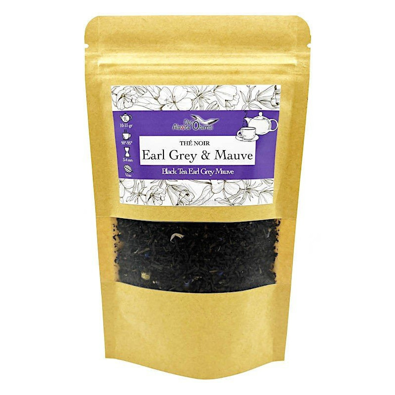 Thé Noir Earl Grey Fleurs de Mauve