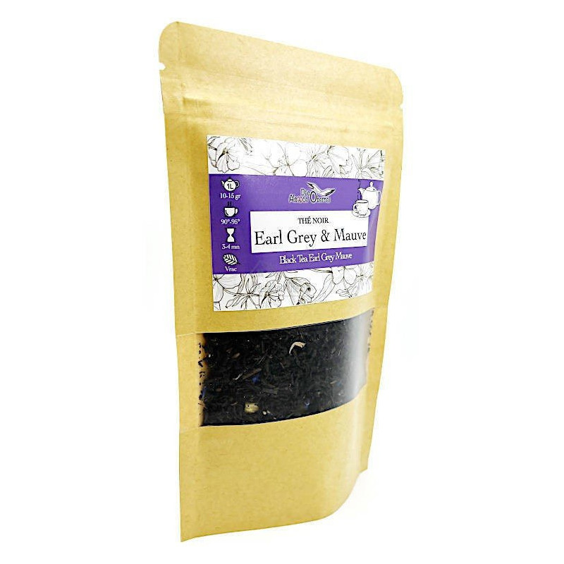 Thé Noir Earl Grey Fleurs de Mauve