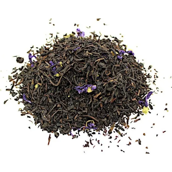 Schwarzer Tee Earl Grey Malvenblüten