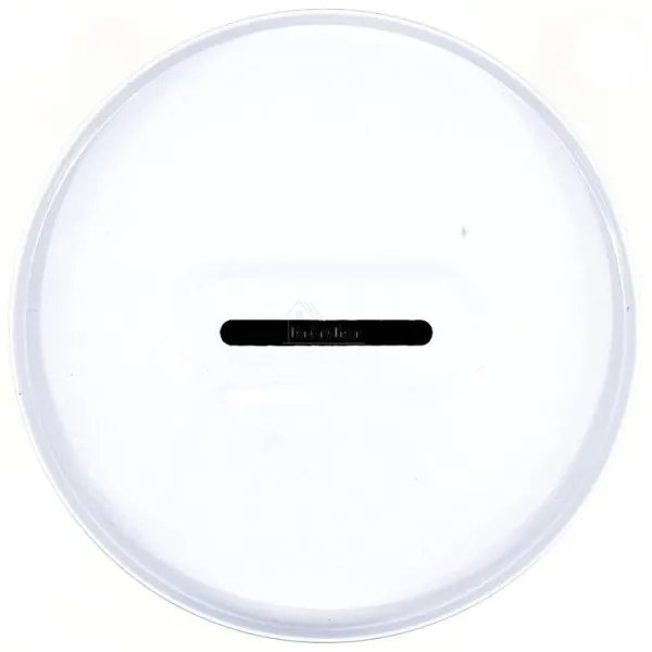 Metal money box In Alsace, pretzel says yum