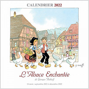 Calendrier l'Alsace Enchantée Ratkoff 2022
