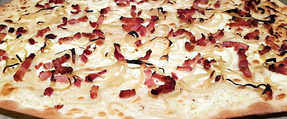 Recipe for Alsatian Tarte Flambée