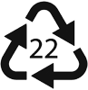 Recycling-Code PAP22