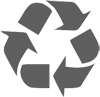 Recycelbares Möbiusband
