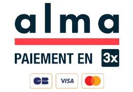 Bezahlen Sie Ihre Bestellung in 2x oder 3x per Kreditkarte mit Alma.
