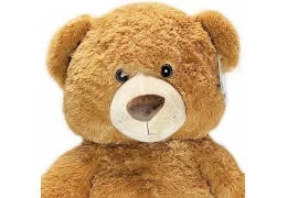 New Plush Bear 60 cm, Bread Baskets and Soufflenheim Pottery Tea Towel