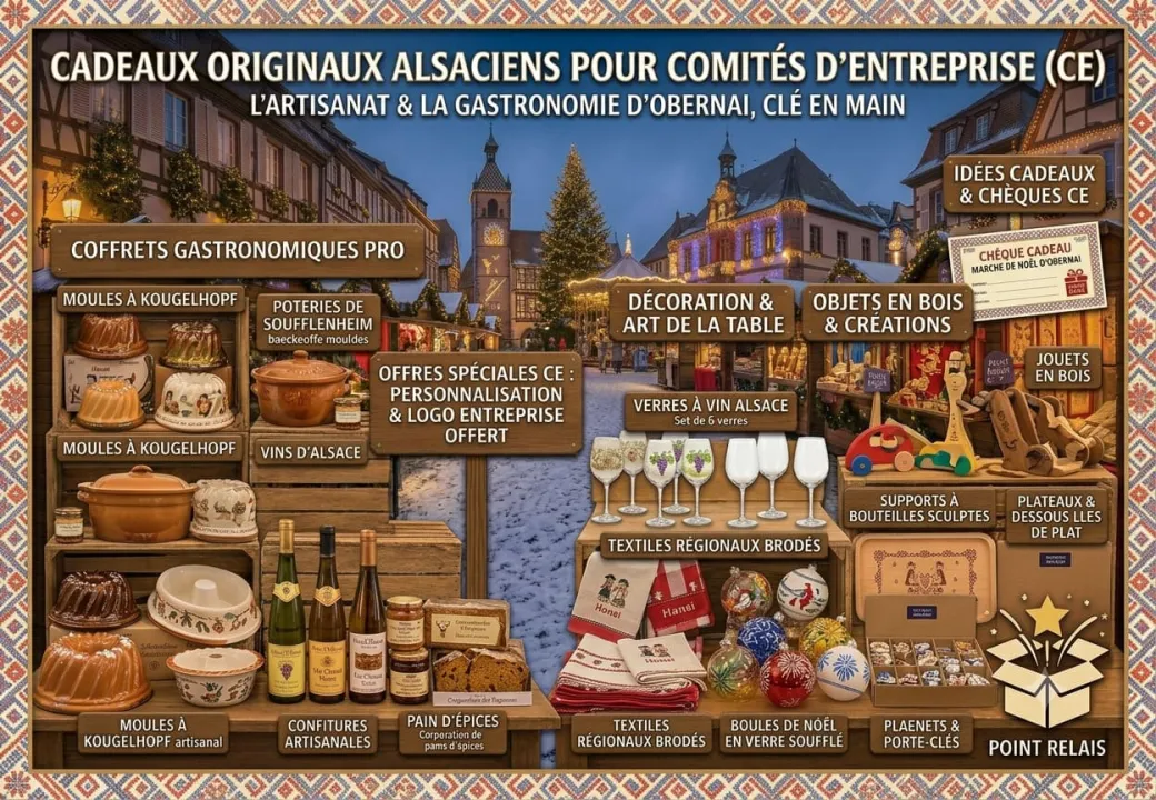Original Corporate Gifts - Alsatian Specialities and Crafts for Business Committees