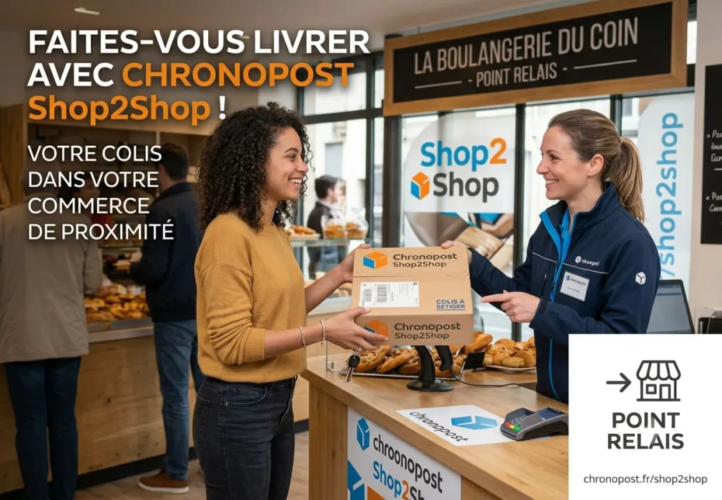 ChronoPost Shop2Shop Parcel Point Delivery