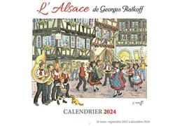 Les Calendriers Alsace 2024 sont arrivés