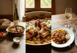 Recept Varkensrib met Riesling, Tomaat en Zoete Mierikswortel