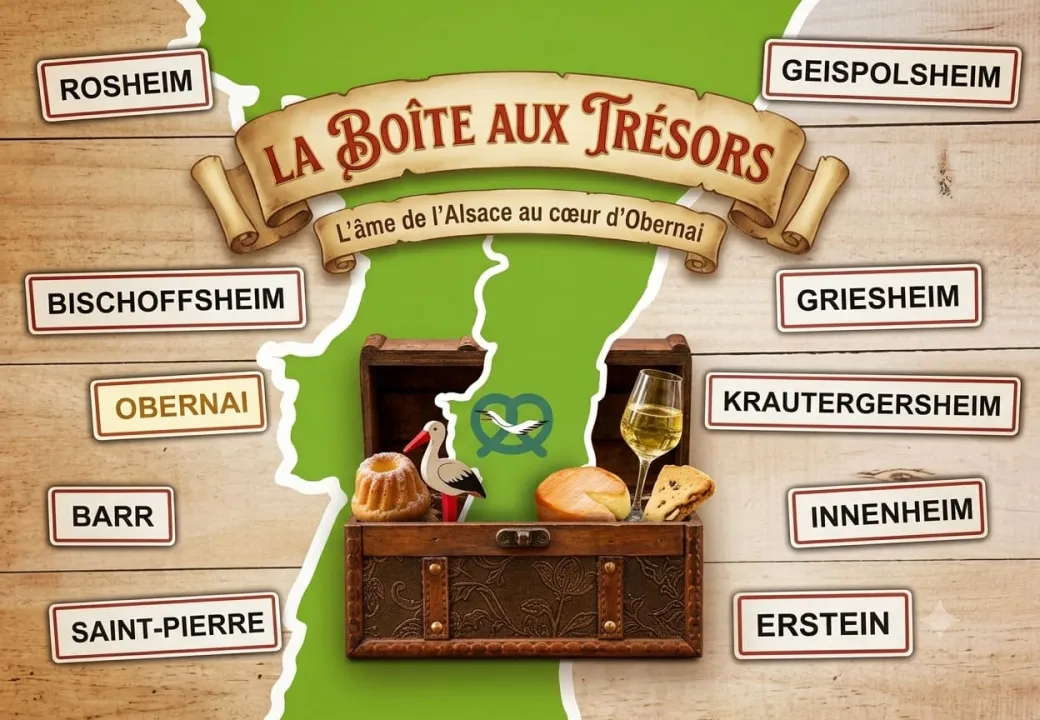 La Boîte aux Trésors - Authentieke Elzassische Winkel in het Hart van Obernai