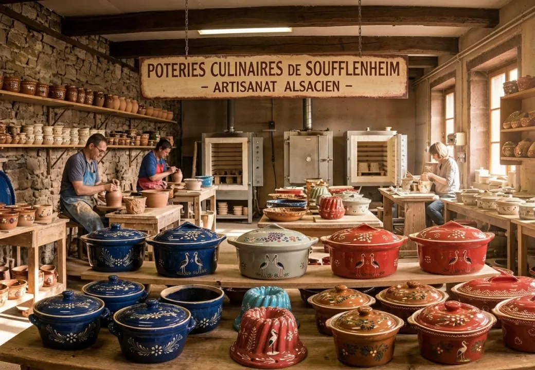 Aardewerkproducten uit Soufflenheim
