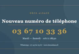 Un nouveau numéro de téléphone pour mieux vous servir