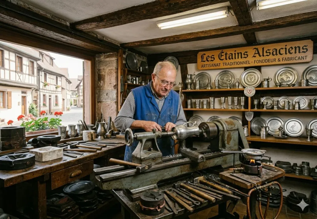 Les Étains Alsaciens - Histoire et Savoir-Faire d'un Art Traditionnel
